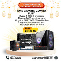 

												
												AMD Ryzen 5 5600G processor with B450 Maxsun Motherboard Offer PC